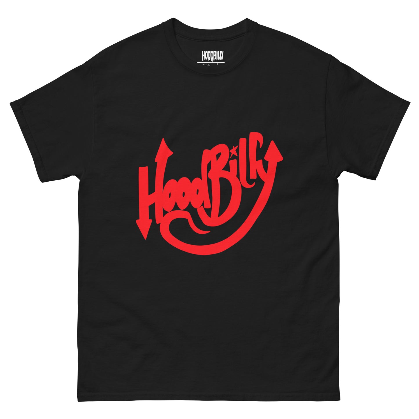 Red Graffiti Hoodbilly tee